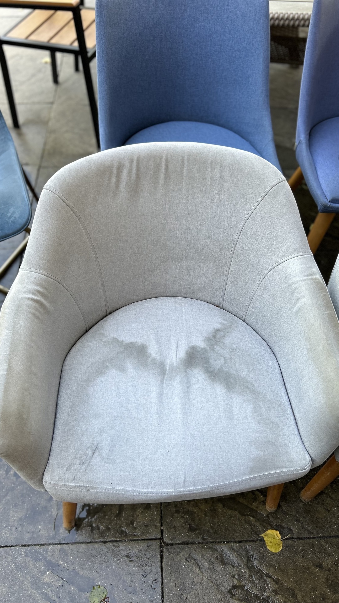 Before photo for Upholstery Cleaning