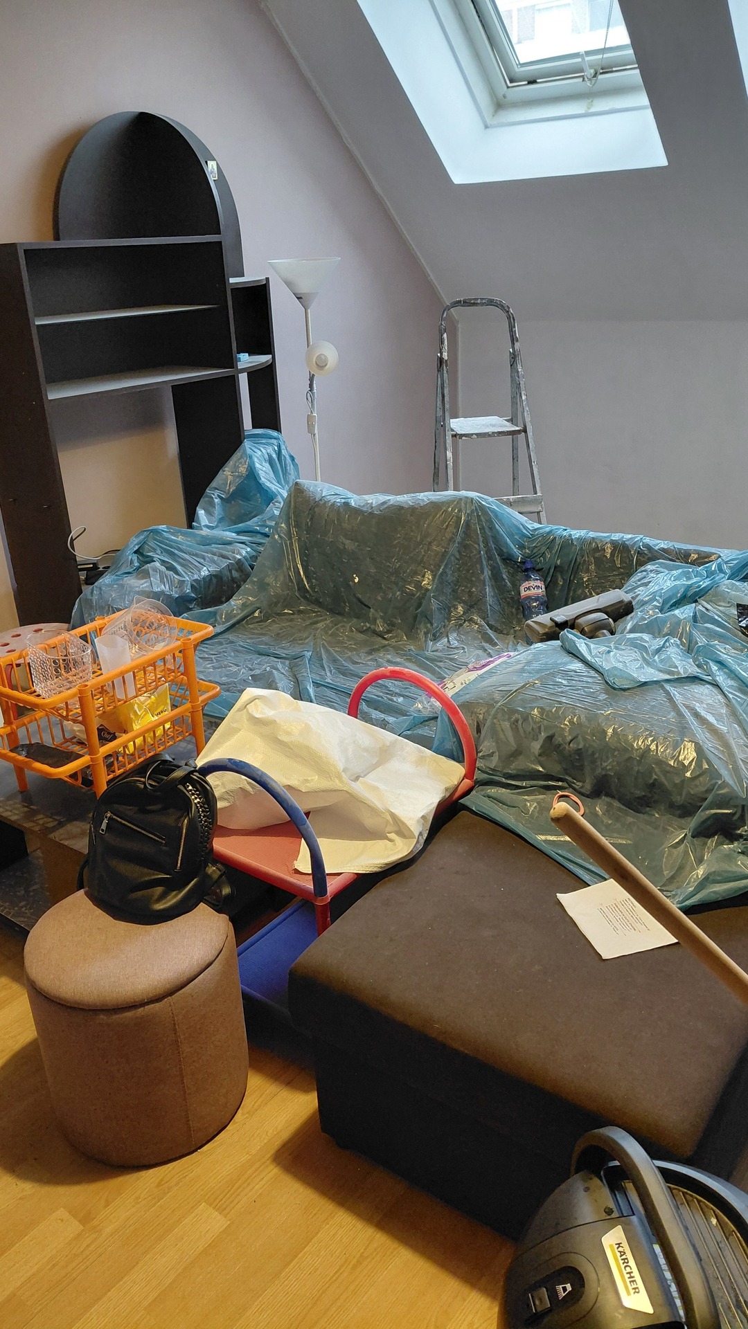 Before photo for Почистване след ремонт